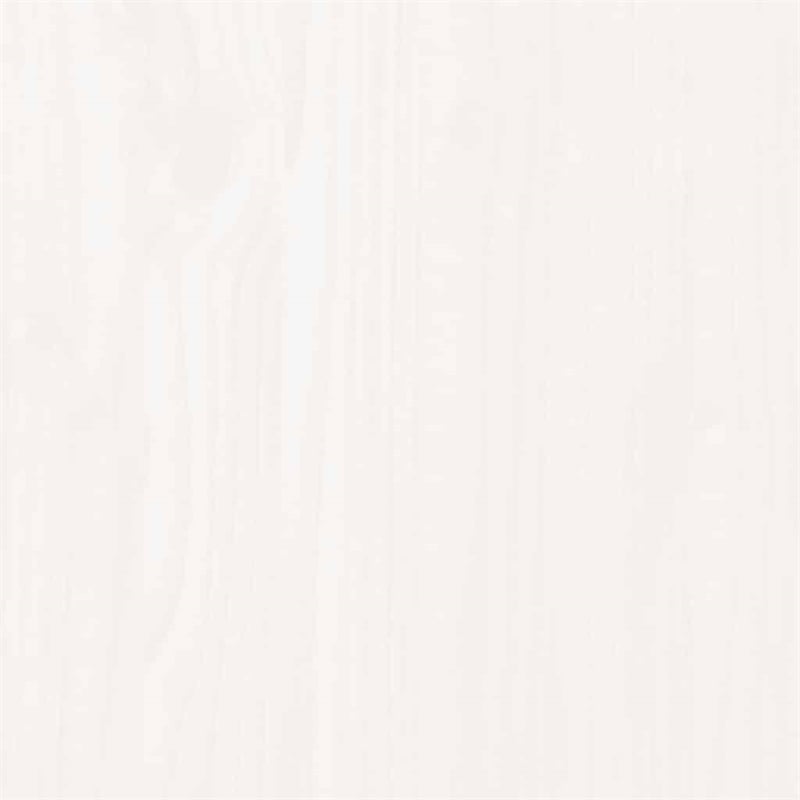 vidaXL Patio Chairs with Cushions 2 pcs White Solid Wood Pine