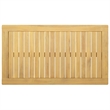vidaXL Coffee Table Light Acacia 35.43 x 19.69 x 14.17 in