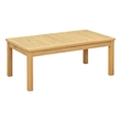 vidaXL Coffee Table Light Acacia 35.43 x 19.69 x 14.17 in