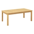 vidaXL Coffee Table Light Acacia 43.31 x 23.62 x 17.72 in