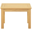 vidaXL Coffee Table Light Acacia 19.69 x 13.78 x 14.17 in