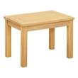 vidaXL Coffee Table Light Acacia 19.69 x 13.78 x 14.17 in