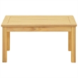 vidaXL Coffee Table Light Acacia 27.56 x 15.75 x 14.17 in