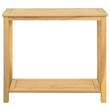 vidaXL Garden Console Table Light Acacia 31.50 x 13.78 x 29.53 in