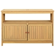 vidaXL Garden Console Table Light Acacia 43.31 x 13.78 x 29.53 in