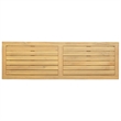 vidaXL Garden Console Table Light Acacia 43.31 x 13.78 x 29.53 in