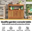 vidaXL Patio Console Table 31.5