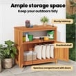 vidaXL Patio Console Table 31.5