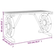 vidaXL Patio Table 45.3