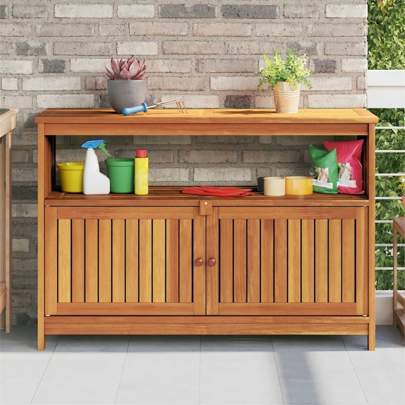vidaXL Patio Console Table 43.3