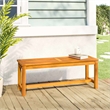 vidaXL Patio Bench 43.3