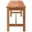 vidaXL Patio Bench 43.3