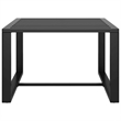 vidaXL 9 Piece Patio Lounge Set with Cushions Aluminum Anthracite