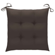 vidaXL Patio Chairs with Cushions 2 pcs Solid Acacia Wood