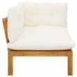 vidaXL Garden Corner Sofa Acacia Wood Solid Wood