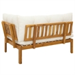vidaXL Garden Corner Sofa Acacia Wood Solid Wood
