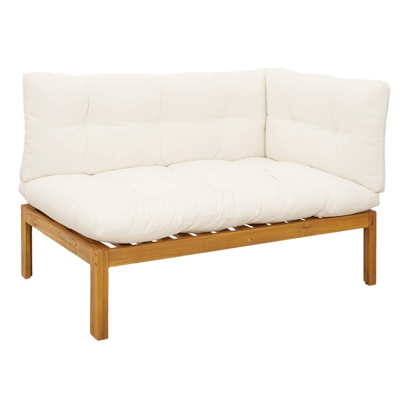 vidaXL Garden Corner Sofa Acacia Wood Solid Wood