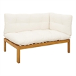 vidaXL Garden Corner Sofa Acacia Wood Solid Wood