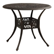 vidaXL Patio Table Bronze 35.4