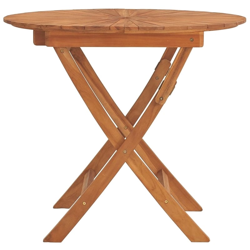 vidaXL Folding Patio Table 33.5