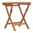 vidaXL Folding Patio Table 33.5