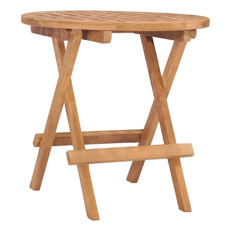 vidaXL Folding Patio Table 19.7