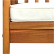 vidaXL Patio Bench with Cushion 57.9