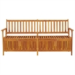 vidaXL Storage Bench 66.9