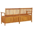 vidaXL Storage Bench 66.9