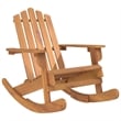 vidaXL 3 Piece Adirondack Patio Lounge Set Solid Wood Acacia