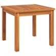 vidaXL 3 Piece Adirondack Patio Lounge Set Solid Wood Acacia