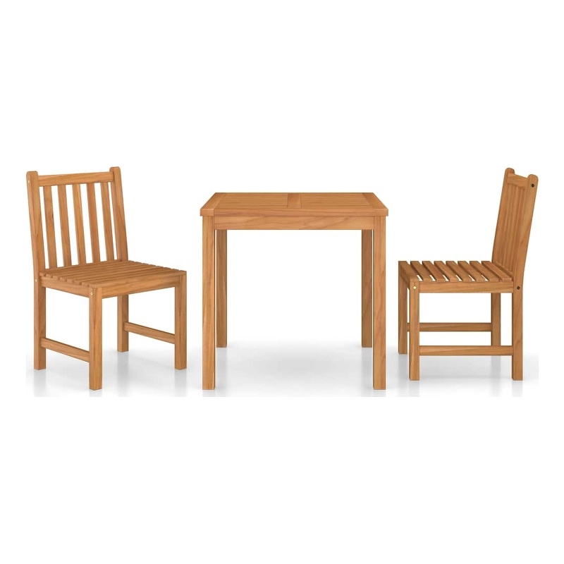 vidaXL 3 Piece Garden Dining Set 31.5