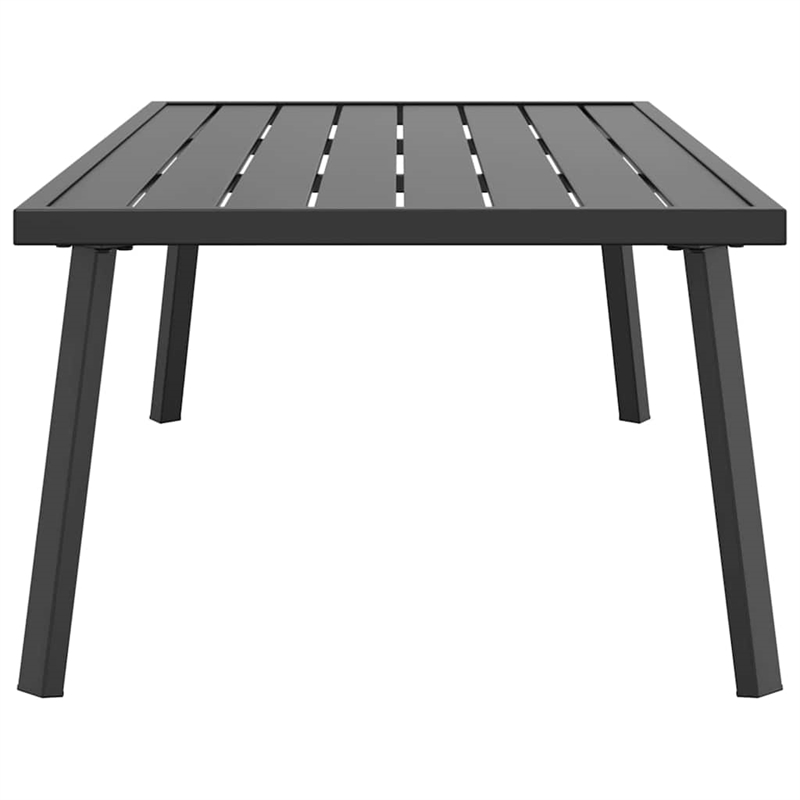 vidaXL Patio Coffee Table Anthracite 43.3
