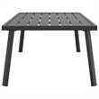 vidaXL Patio Coffee Table Anthracite 43.3