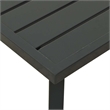 vidaXL Patio Coffee Table Anthracite 43.3