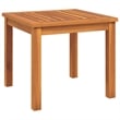 vidaXL 3 Piece Adirondack Patio Lounge Set Solid Wood Acacia