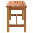 vidaXL Patio Bench 31.5