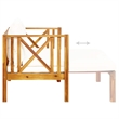 vidaXL 2-Seater Patio Bench with Cushions 48