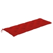vidaXL 3-Seater Patio Bench with Cushion 59.1