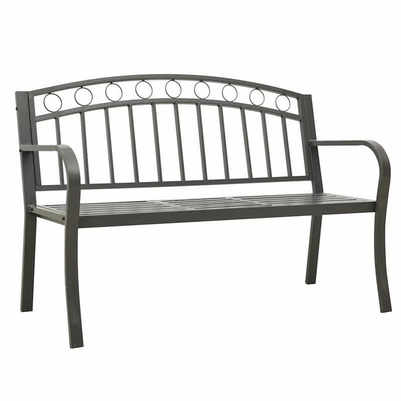 vidaXL Patio Bench with a Table 49.2