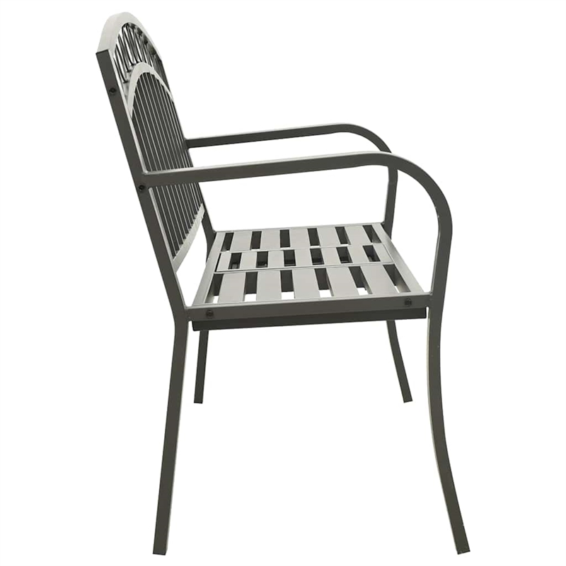 vidaXL Patio Bench with a Table 49.2