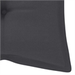 vidaXL Folding Patio Bench with Cushion 46.5
