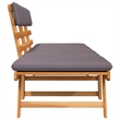 vidaXL 2-in-1 Patio Daybed with Cushion 74.8