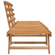 vidaXL Patio Bench 2-in-1 74.8