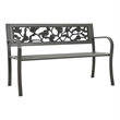 vidaXL Patio Bench 49.2