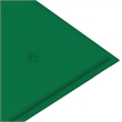 vidaXL Patio Bench with Green Cushion 44.1