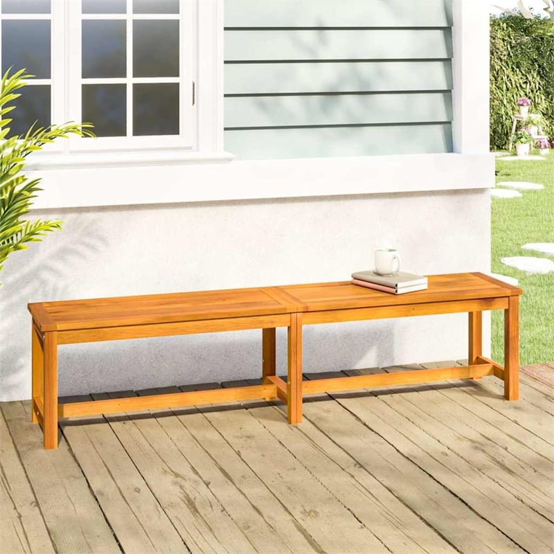 vidaXL Patio Bench 70.9