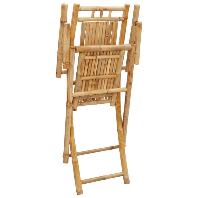 vidaXL Folding Patio Chairs 8 pcs 20.9