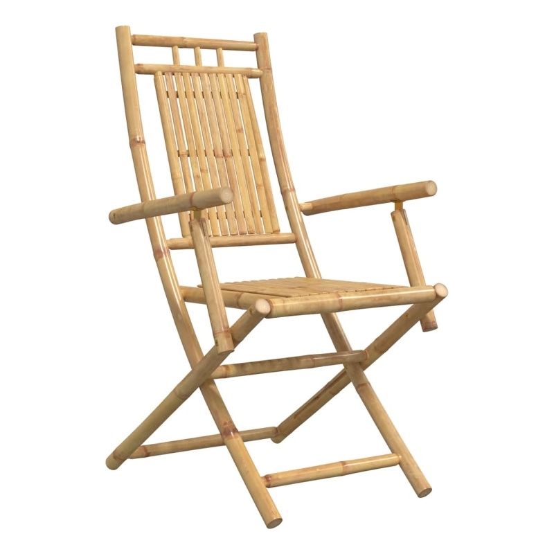 vidaXL Folding Patio Chairs 8 pcs 20.9