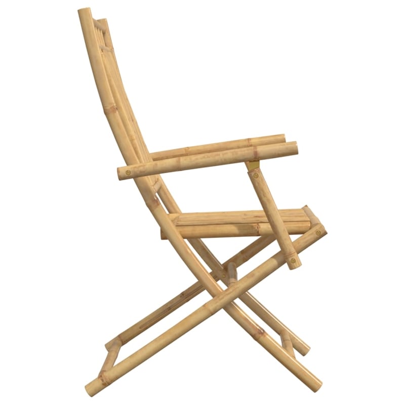 vidaXL Folding Patio Chairs 2 pcs 20.9